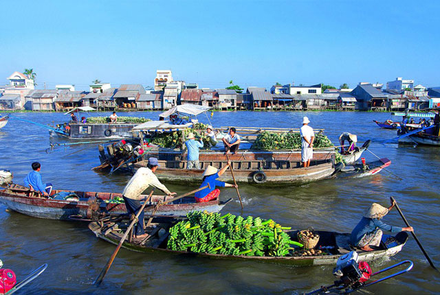Ghé thăm chợ nổi “hot” bậc nhất Việt Nam