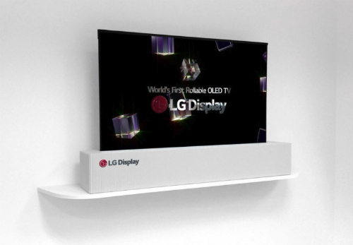 LG công bố TV  65 inch siêu mỏng, có thể cuộn như giấy