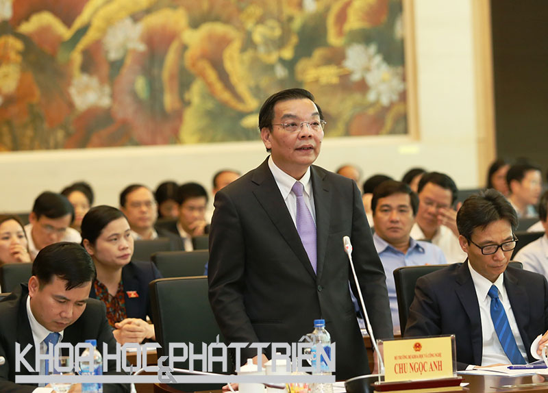 Bộ trưởng Chu Ngọc Anh: Khắc phục một cách hệ thống tình trạng đề tài nghiên cứu bỏ ngăn kéo
