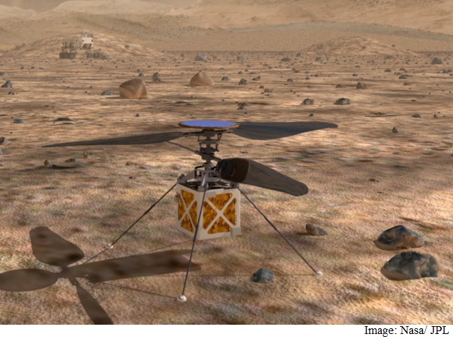 NASA dự định gửi máy bay trực thăng lên Sao Hỏa