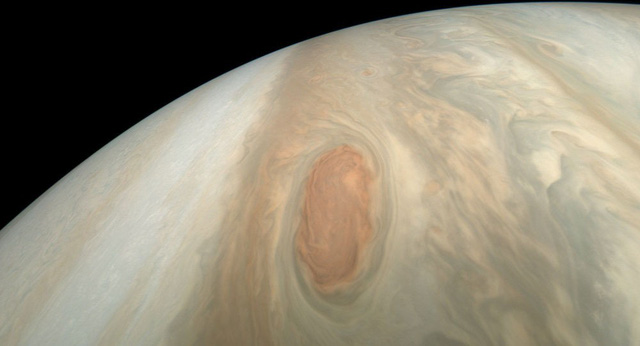 NASA công bố hình ảnh cơn bão trên sao Mộc