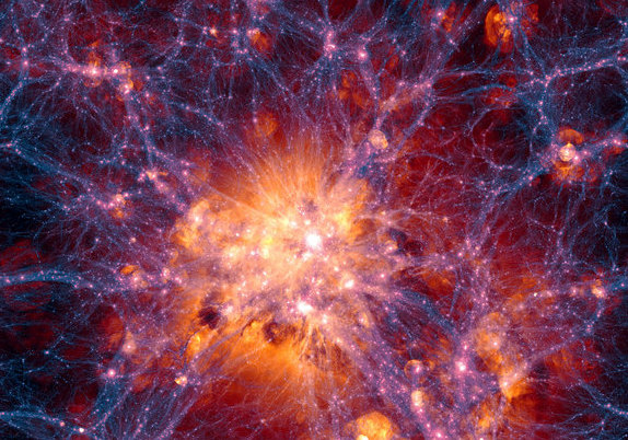 Các thiên hà xếp theo hình mạng nhện cho thấy trật tự vĩ đại của vũ trụ