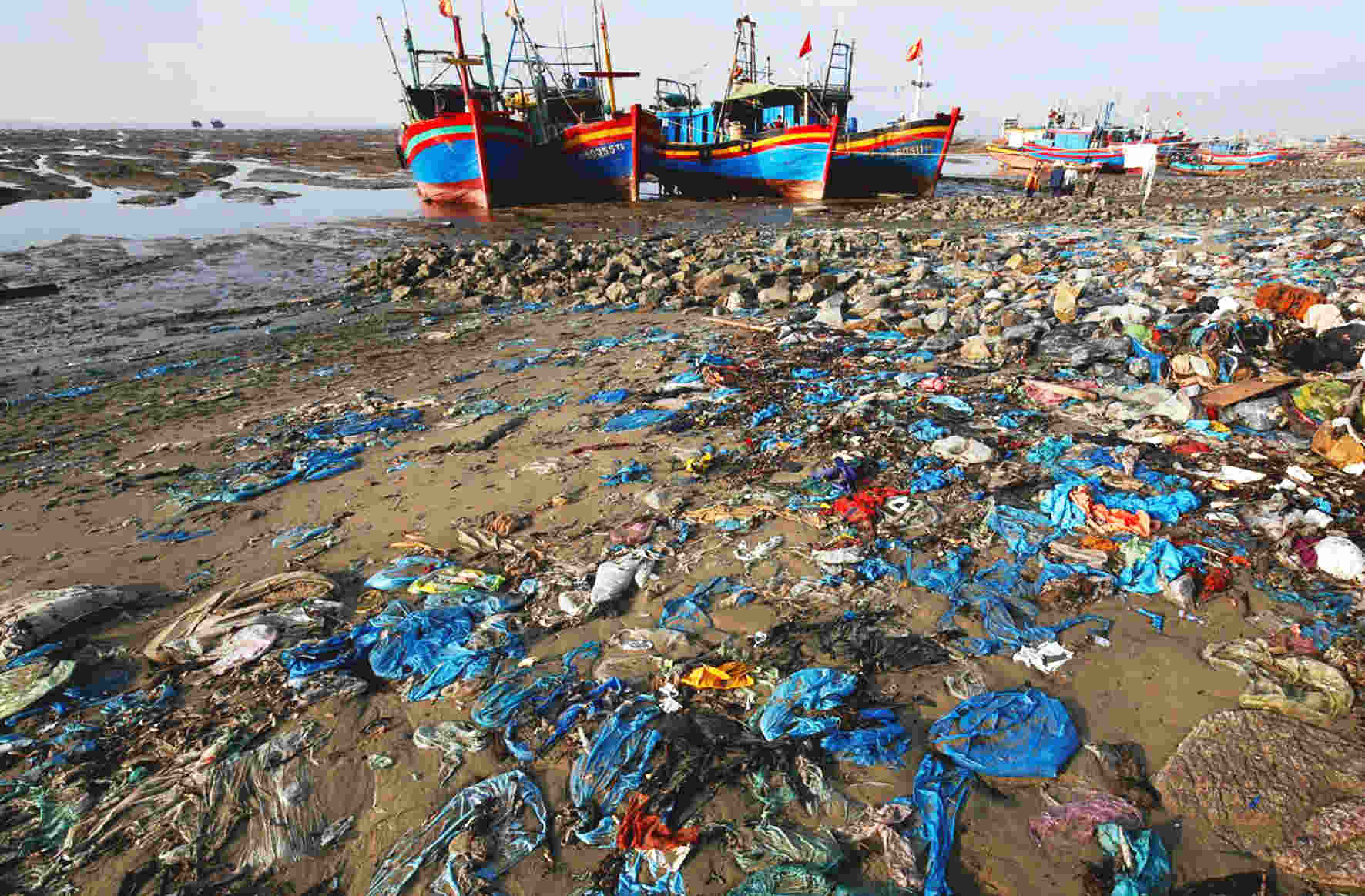 Những bước đi đầu tiên giảm thiểu ô nhiễm chất thải nhựa đại dương